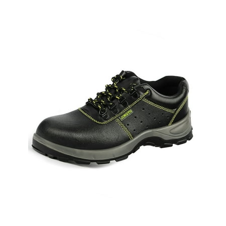 

UKAP Unisex Industrial Boots Leather Safety Boot Heavy Duty Work Shoes Non Slip Construction Steel Toe Comfort Lightweight and Comfortable 6