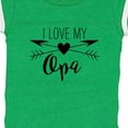 thumbnail image 4 of Inktastic I Love My Opa Heart and Arrows Boys or Girls Baby Bodysuit, 4 of 5