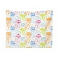 thumbnail image 1 of Aqua Jellyfish Tapestry, Repetitive and Continuing Underwater Elements on a Plain Background, Fabric Wall Hanging Decor for Bedroom Living Room Dorm, 2 Sizes, Multicolor, by Ambesonne, 1 of 1