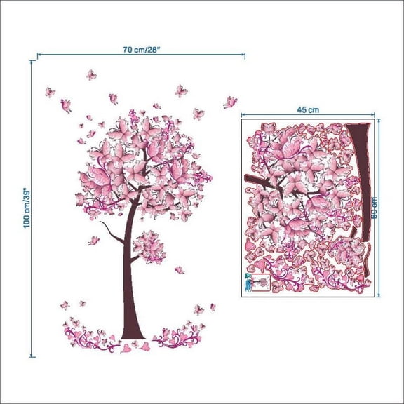 Decorative Wall Stickers Self-Adhesive Removable Peel and Stick Wallpaper Decal Applique Background