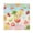 Pink-strawberry Drink, variant on Iauyy Satin Napkins Set of 1- Patriotic Balloon Pattern DIY Printing Decoration Cloth Napkin- Easy Care for Home/Party