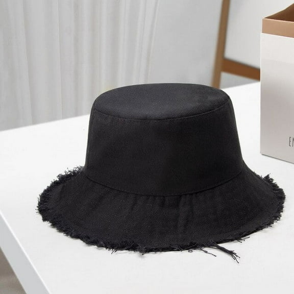 COCOpeaunt New Cotton Fashion Korean Casual Ladies Flat Tassel Bucket Cap Fishermans Hat Beach Tourism Hats Women Breathable Sun Hat Gift