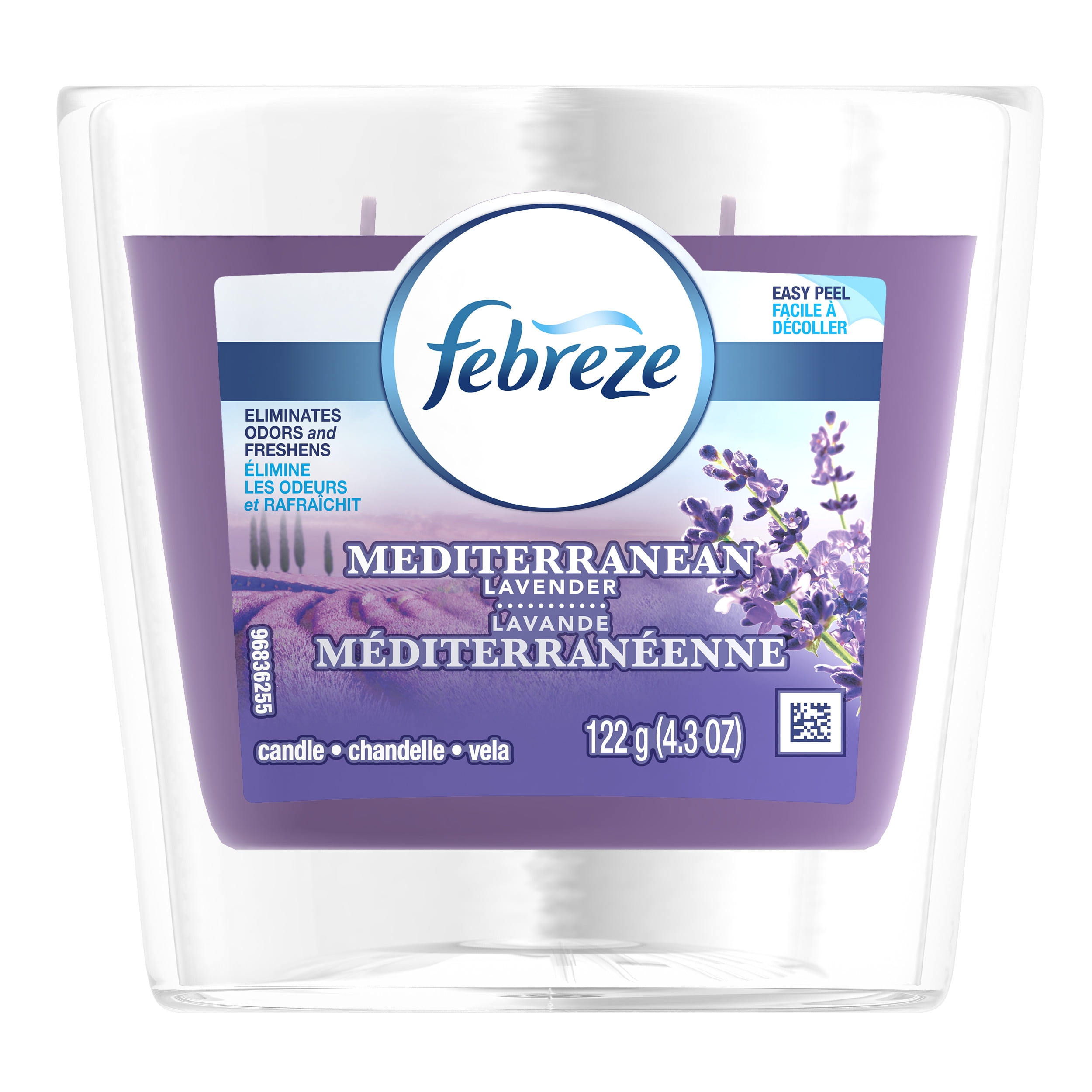Febreze CANDLE Air Freshener Mediterranean Lavender (1 Count, 4.3 oz