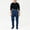 Navy, variant on PMVFHDE Boys Winter Thermal Pants with Footies and Pockets for Indoor Outdoor Play - Comfortable Casual Jogger Sweatpants for Everyday Kids Navy,11-12 Years