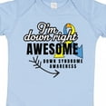 thumbnail image 4 of Inktastic Im Down Right Awesome Down Syndrome Awareness with Arrow Boys or Girls Baby Bodysuit, 4 of 5