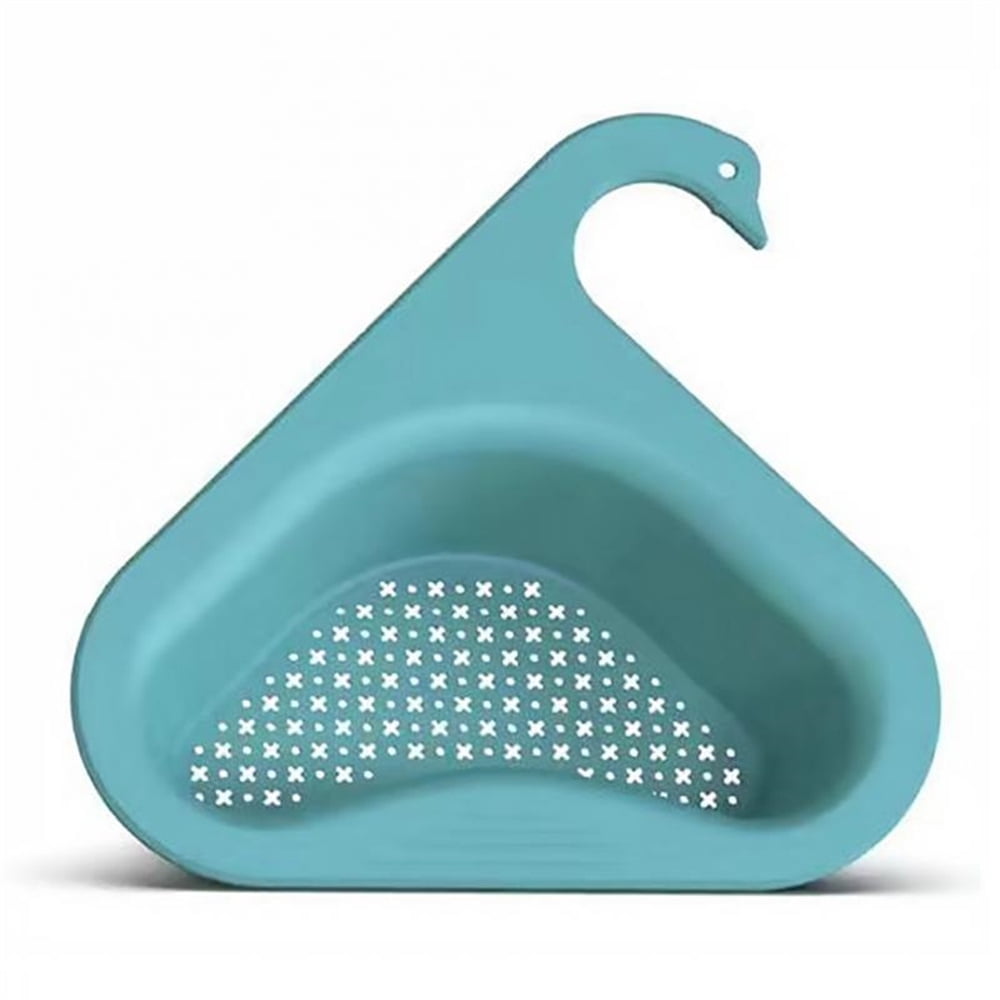 Functional Hanging Sink Basket, Corner Kitchen Sink Strainer Basket