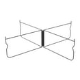 thumbnail image 2 of Almencla Support Pliable Support de Valise Robuste pour Barbecue Maison Pique-Nique Noir Incurvé, 2 of 8