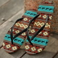 thumbnail image 3 of CHAQLIN Flip Flops for Women with Arch Support Yoga Mat Comfortable Summer Beach Walking Thong Cushion Sandals Slip On Indoor Outdoor, 3 of 9