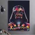 thumbnail image 2 of Cuadro Decorativo Darth Vader Abstracto Cara Canvas Listo Para Colgar 35x55cm Jungle Art Impresion Tela Arte, 2 of 7