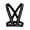 Black, variant on Dvkptbk Sleeveless Garment Visibility Neon Vest Reflective Belt Vest Fit for Running Cycling Sports Sports Safety