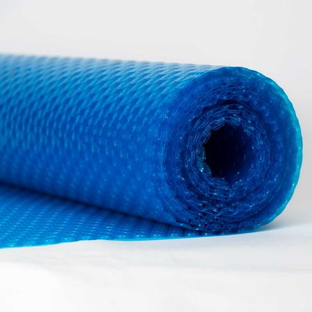 Blue Wave 12-mil Solar Blanket for Hot Tubs - 7-ft x 8-ft Rectangular Spa Cover with UV-Resistant Thermal Bubbles
