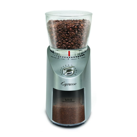 Capresso Electric Stainless Steel Burr Coffee Grinder
