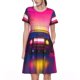 thumbnail image 1 of Disketp Neon Cassette Tape para Vestido de Manga Corta para Mujeres, Vestidos de Verano para Mujeres, Casual y Holgado para la Playa, 1 of 6