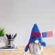 thumbnail image 5 of Muñeca Sin Rostro, Muñeco De Gnomo De Peluche Del Día De La Independencia, Decoración Suave Y Encantadora Para El Hogar Para Sofá De Escritorio Sweethay HA046841-01, 5 of 6