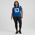 thumbnail image 6 of Women's Nike Isaiah Land  Royal Indianapolis Colts Team Game Jersey, 6 of 7