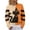 Saffron, variant on Domzest Halloween Kint Sweater for Women Crew Neck Long Sleeve Witchy Black Cat Pullover Sweaters 2026 Fall Winter Casual Cute Sweaters Orange 3XL
