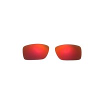 Walleva Fire Red Polarized Replacement Lenses for Oakley Conductor 6 Sunglasses