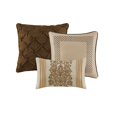 thumbnail image 5 of Gracie Mills Claire 6 Piece Jacquard Comforter Set Full/Queen Brown Gold GRACE-15872, 5 of 5