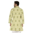thumbnail image 4 of Atasi Indian Designer Kurta For Mens Casual Traditional Printed Ethnic Long Shirt Kurta, 4 of 7