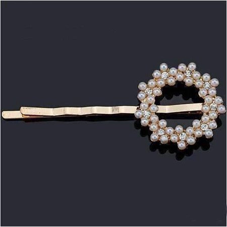Dainty Dress Up Pearl And Crystal Hair Pins Walmart Com