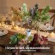 thumbnail image 3 of Abbraccia Aguja de pino artificial, hierba suave, decoración de boda y hogar, 3 of 6