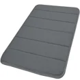 thumbnail image 7 of 10 Colors Home Bath Mat Super Absorbent Bathroom Carpets Rugs Soft Memory Foam Floor Bedroom Toilet Floor Shower Rug Decor (Grey,40x60x1cm), 7 of 7