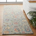 thumbnail image 2 of SAFAVIEH Metro Roland Floral Runner Rug, Blue/Ivory, 2'3" x 8', 2 of 6