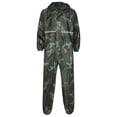 thumbnail image 5 of Doomiva Motorcycle Rain Suit For Men&Women One Piece Waterproof Coveralls Reflective Strip Rainsuit Camouflage 4XL, 5 of 7
