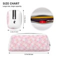 thumbnail image 3 of Uemuo Easter Cute Rabbit Printed Leather Pencil Case, Pencil Pouch, Portable Pencil Bag, Pen Case for& Office, 3 of 7