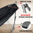 thumbnail image 3 of Tranquillo Hamac Double avec Support Capacité de 550 Lb Hamac Double en Acier Inoxydable avec Barre d'Étalement/support de Hamac Robuste et Flexible Portable, Extérieur Intérieur, Rouge, 3 of 5