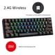 thumbnail image 3 of YK600 61-Keys mecánico USB 2.4G Tec inalámbricos para PC Gamer Interruptor azul Sunnimix Teclado mecánico, 3 of 8