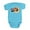 Turquoise, variant on CafePress - Happy Yule - Cute Infant Bodysuit Baby Romper - Size Newborn - 24 Months