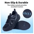 thumbnail image 6 of AHUSIR Women's Walking Shoes with Arch Support Plantar Fasciitis Relief Athletic Tennis Sneakers for Gym Workout Exercise US 5.5-11, 6 of 10