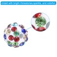 thumbnail image 3 of Unique Bargains 10mm Rhinestone Clay Beads, Pave Crystal Disco Rhinestone Bead for DIY Jewelry Making Bracelet Multicolor 50Pcs, 3 of 6
