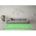 thumbnail image 3 of Ahgly Company Indoor Rectangle Oriental Emerald Green Industrial Area Rugs, 5' x 7', 3 of 4