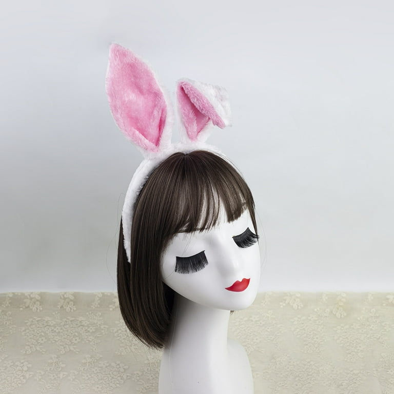 Easter Bunny Costume Set Rabbit Ears Headband Bunny Tail and  display picture 2