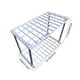 thumbnail image 4 of Estantería de almacenamiento independiente de 4 niveles de plástico y metal con estantes ventilados, capacidad para 25 kg, organizador que ahorra espacio para despensa de cocina, garaje,, 4 of 9