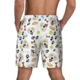 thumbnail image 2 of Lsque Mens Swim Trunks Labrador Retriever Dog Pattern - Bathing Suit Compression Liner - Beach Swim Shorts Swimwear - (S-3XL) - Stretch Quick Dry -Large, 2 of 9