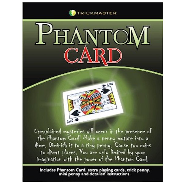 Magic Trick Phantom Card Includes Phantom Card, Extra Playing Cards