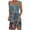 Blue, variant on ibuvkizy Summer Dresses for Women Plus Size,Women's Casual Versatile Printed Round Neck Casual Sleeveless Suspender Dress,Holiday Party Beach Dress,Gifts for Women