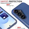 thumbnail image 5 of Diverbox Heavy Duty Case for Samsung Galaxy S25+ Plus, Shockproof Protective Phone Cover with Camera Control Button and Screen Protector - Blue, 5 of 7