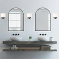 thumbnail image 6 of Design House Dove Creek Dimmable Wall Light Sconce with Frosted Glass, Matte Black, 6 of 19