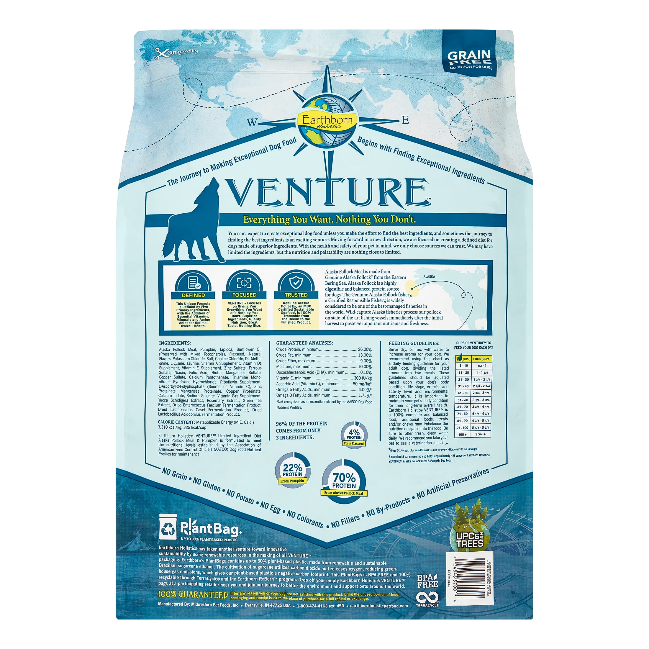 Earthborn holistic clearance venture alaska pollock