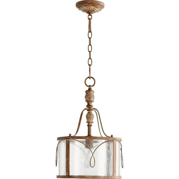 Brunel Hollies 1 Light Pendant in Transitional Style 11.5 inches Wide By 18 inches High-French Umber Finish Bailey Street Home 183-Bel-3401079