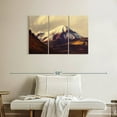 thumbnail image 2 of Elephant Stock Colorado Mountain Wall Art - Horizontal Multi Panel Canvas - Living Room Wall Decor - Nature Multi Panel - Beige And Blue Decor - 38" x 24", 2 of 4