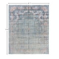 thumbnail image 5 of Ikat One-of-a-Kind Hand-Knotted Area Rug - Blue, 8' 1" x 9' 9", 5 of 9