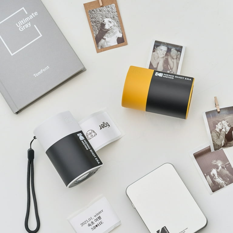 Kodak Memo Shot ERA Kids instant digital camera and photo label