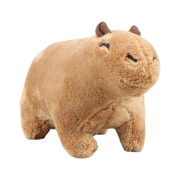 Toys for Boys Girls 3-6 Years Capybara Plush Toy Soft Wild Animals Crawling Capybara Stuffed Toys Unique Toys Model Dolls Collection For Kids