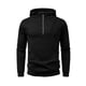 thumbnail image 4 of pstuiky camisa de manga larga para hombre, Sudadera con capucha y bolsillo de manga larga para hombre, informal, con cremallera y colores sólidos Tops casuales para hombres m, 4 of 9