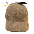 thumbnail image 3 of Steve Madden Baseball Cap Faux Fur One Size TAN, 3 of 8